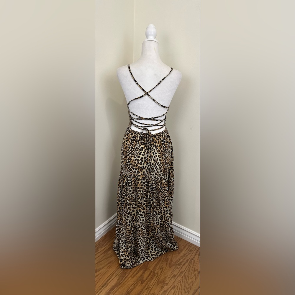 SHEIN Leopard Print Dress - Picture 3 of 9